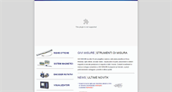 Desktop Screenshot of givimisure.it